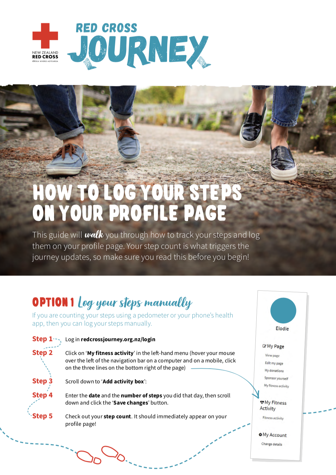 Guide to your steps